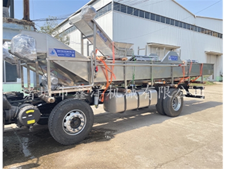 巴氏殺菌機(jī)裝車發(fā)貨